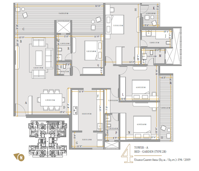 24K Manor Pimple Nilakh is a Ultra Luxurious 3BHK and 4BHK flats