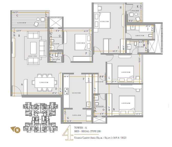 24K Manor Pimple Nilakh is a Ultra Luxurious 3BHK and 4BHK flats